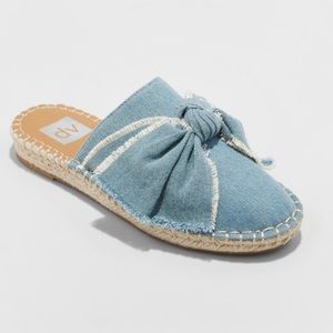 Dv Women's Mules Desirae Espadrilles Denim 7.5